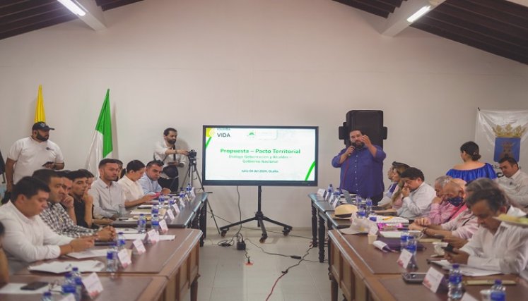 En Ocaña se desarrollaron mesas técnicas para consolidar el Pacto social territorial para la transformación del Catatumbo. / Foto Cortesía