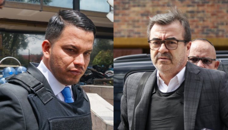 Sneyder Pinilla (izquierda) y Olmedo López (derecha). / Foto Colprensa