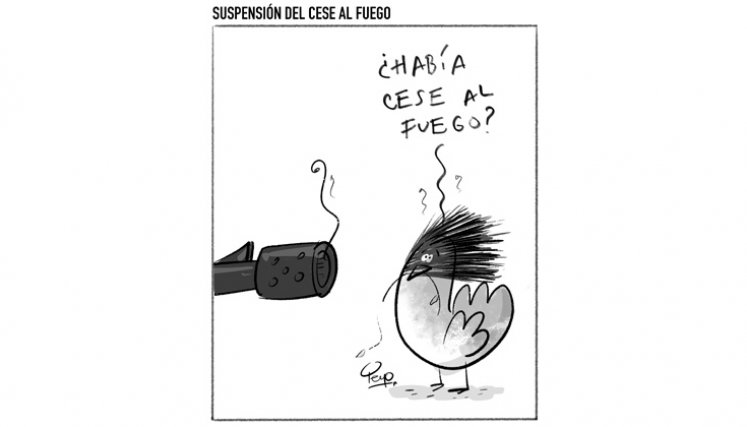 Suspensión del cese al fuego