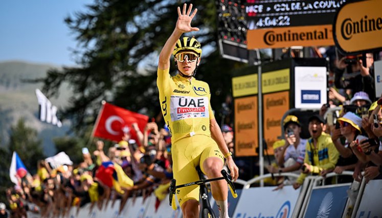 Tadej Pogacar, Tour de Francia 2024. 