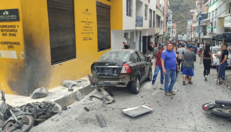 Atentado con motobomba en el municipio de Samaniego