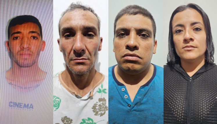 Capturados por venta de droga