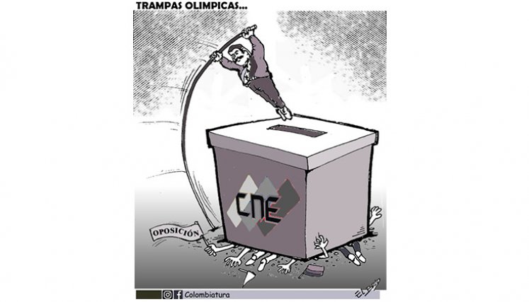 Caricatura @Colombiatura
