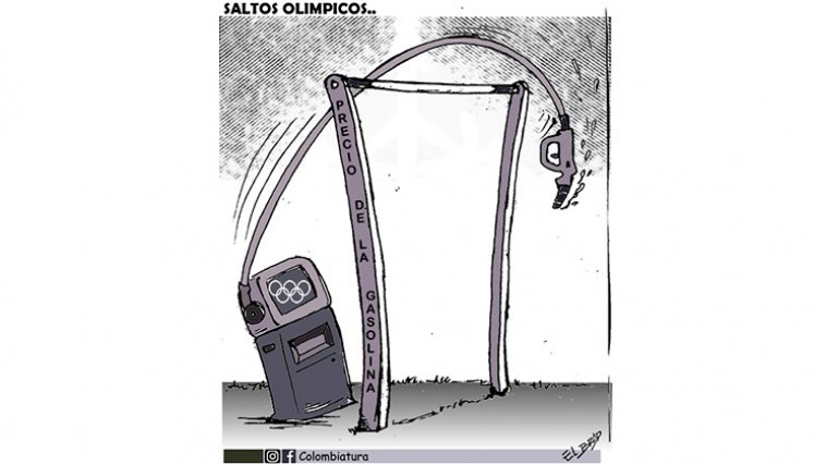 Caricatura @Colombiatura