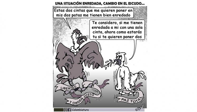 Caricatura @Colombiatura