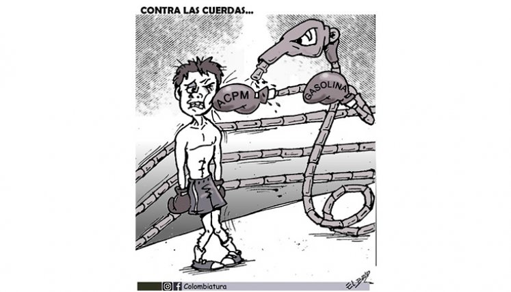 Caricatura @Colombiatura