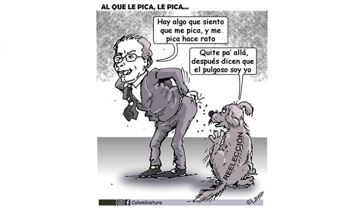 Caricatura @Colombiatura