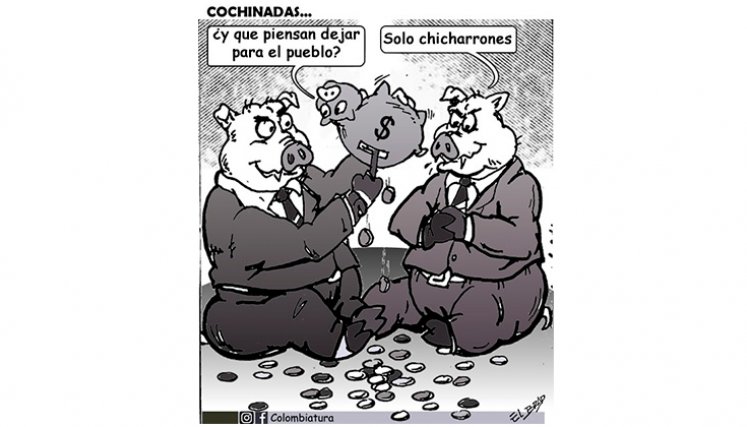 Caricatura @Colombiatura