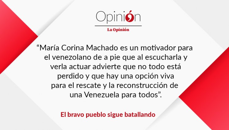 El bravo pueblo sigue batallando
