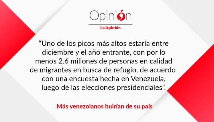 Más venezolanos huirían de su país