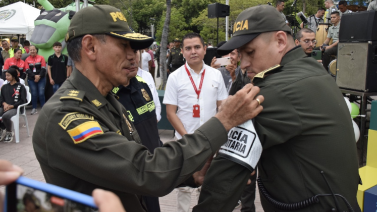 126 funcionarios integran la Policía Comunitaria.