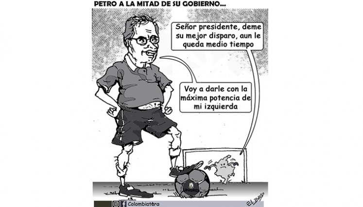 Petro a la mitad de su gobierno