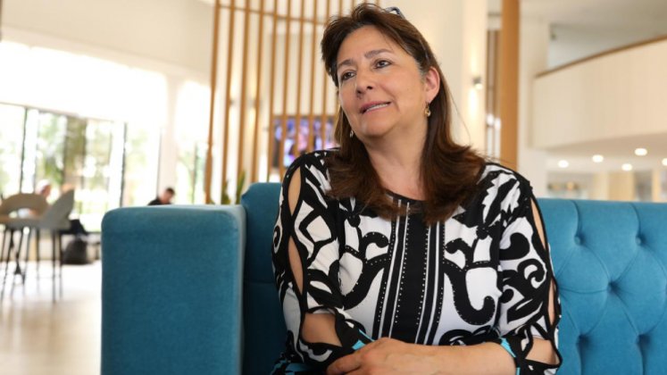 Ángela María Buitrago, ministra de Justicia y Derecho de Colombia. / Foto cortesía