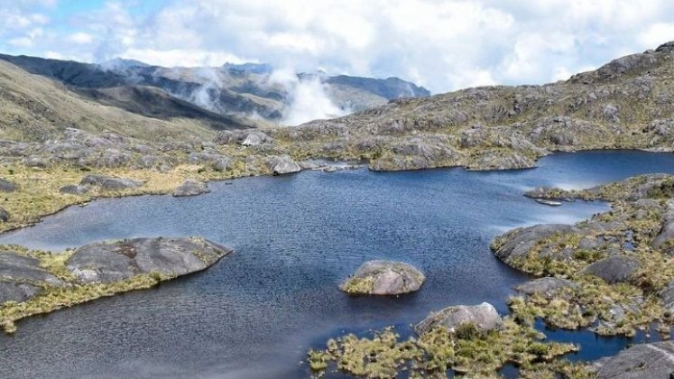 Páramo Santurbán surte de agua a municipios de Santander y Norte de Santander./Foto archivo