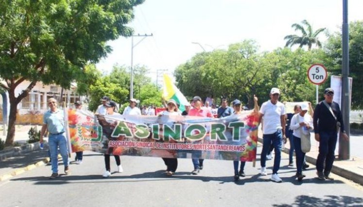 Profesores de Norte de Santander. / Foto: Cortesía / La Opinión