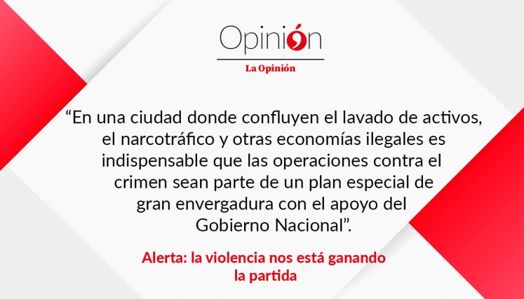 Alerta: la violencia nos está ganando la partida