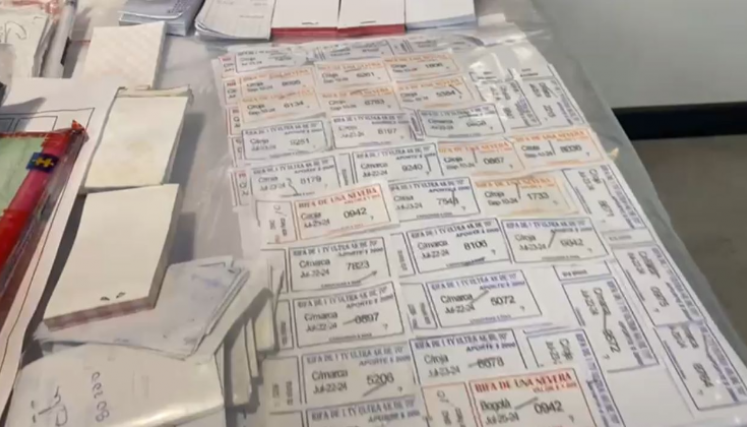 Los operativos permitieron la incautación de elementos que estarían siendo usados para esta actividad.
