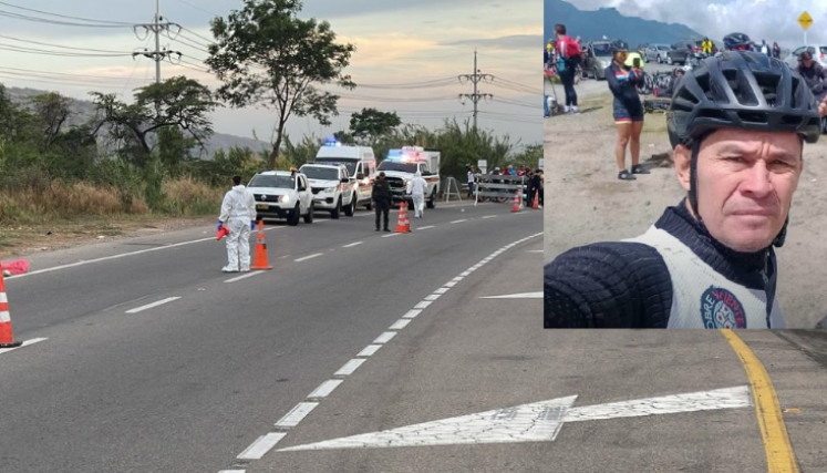 Luis Alfonso Vargas fue arrollado en la vía Cúcuta-Pamplona, en el kilómetro 126+724.
