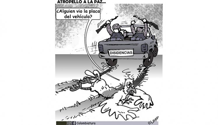 Caricatura @Colombiatura