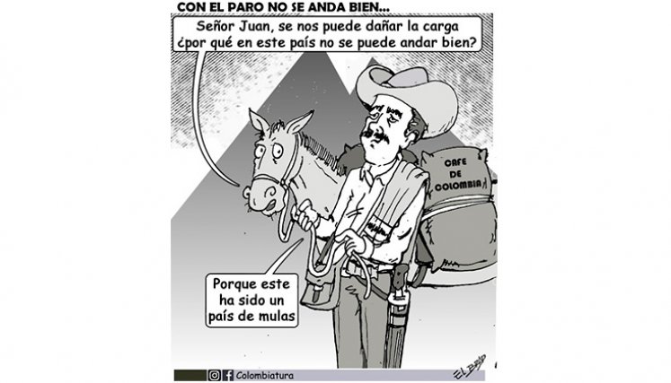 Con el paro no se anda bien