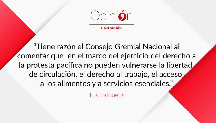 Los bloqueos