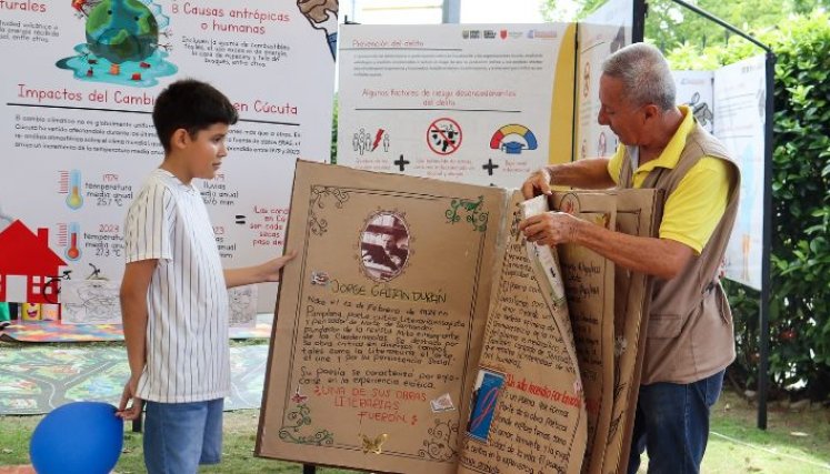 Bajo los ejes temáticos de Sabores y Saberes de la Frontera y la fliC Académica, el evento también permitió contar historias. 