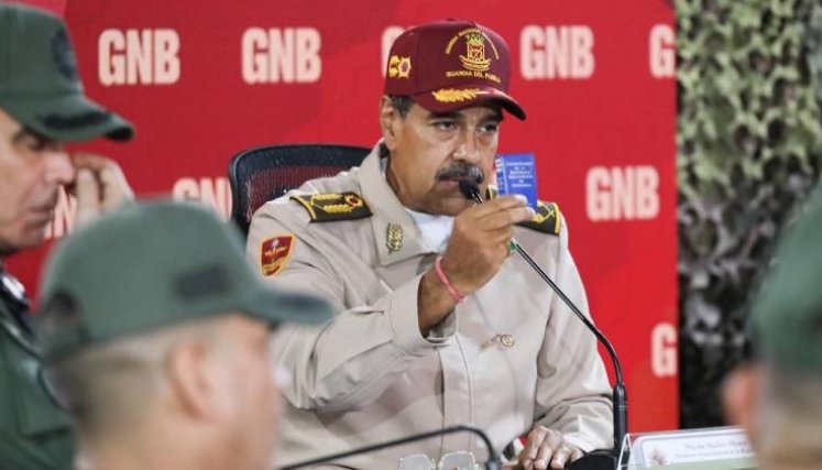 Nicolás Maduro carga con una acusación del Departamento de Justicia de Estados Unidos desde el año 2020 por tráfico de drogas./ Foto: Colprensa