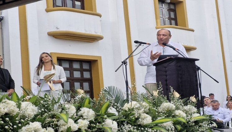 El alcalde de Ocaña pidió al obispo insistir en el llamado al diálogo./Foto cortesía: La Opinión.