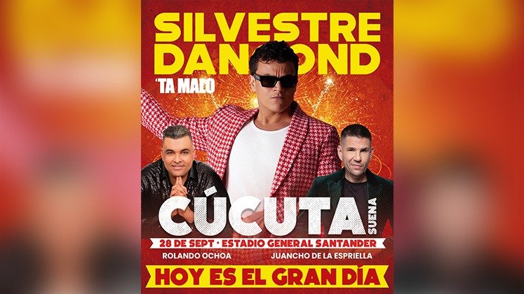 El concierto viene acompañado del regreso de la legendaria dupla que formó el artista con ‘Juancho’ de la Espriella, y de Rolando Ochoa como invitados especiales.  