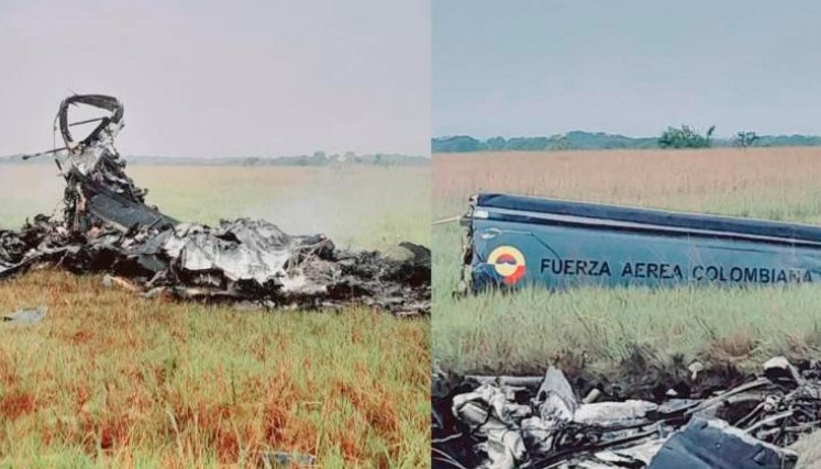 Accidente de helicóptero de la Fuerza Aérea en Vichada