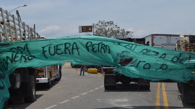 Porcicultores y lecheros de Norte de Santander, en crisis por el paro camionero