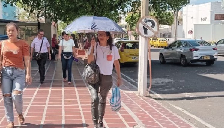 La temperatura en Cúcuta ha estado en los últimos días por encima de 35C°/Foto Orlando Carvajal/La Opinión