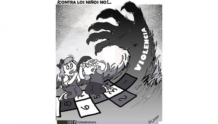 ¡Contra los niños no!