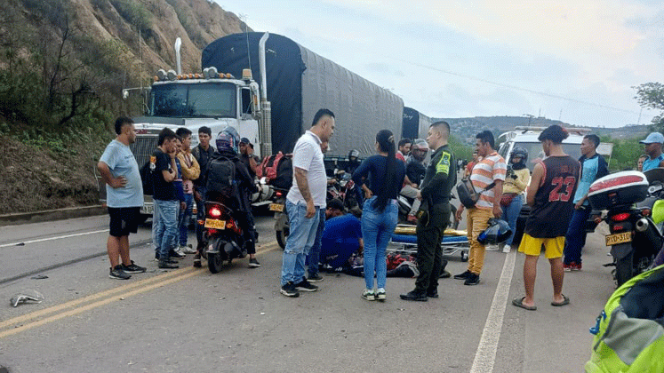 Accidente en la vía al Zulia