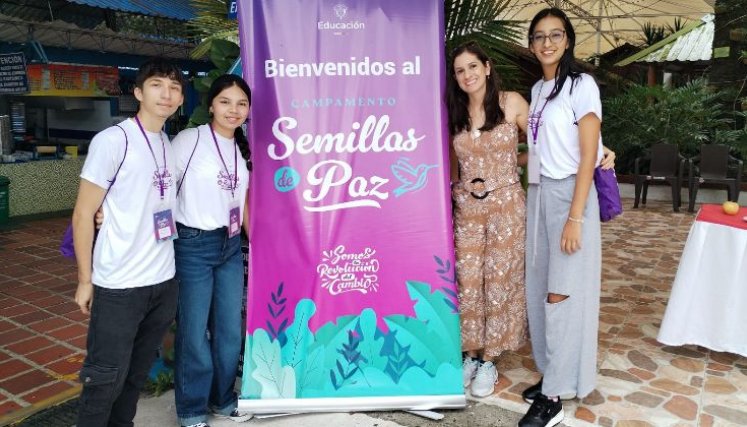 Colegio de Villa del Rosario, ganador de proyecto reconocido por el Ministerio de Educación Nacional. / Foto: Cortesía / La Opinión 