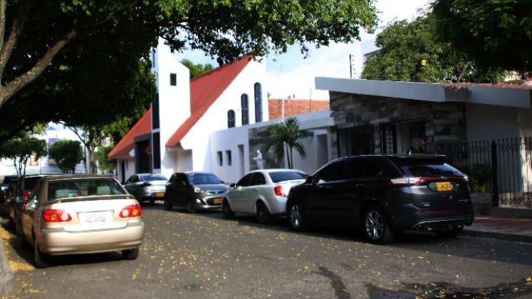 La iglesia se construyó con el fin de satisfacer las necesidades católicas de sus residentes. / Foto: Carlos Ramírez.