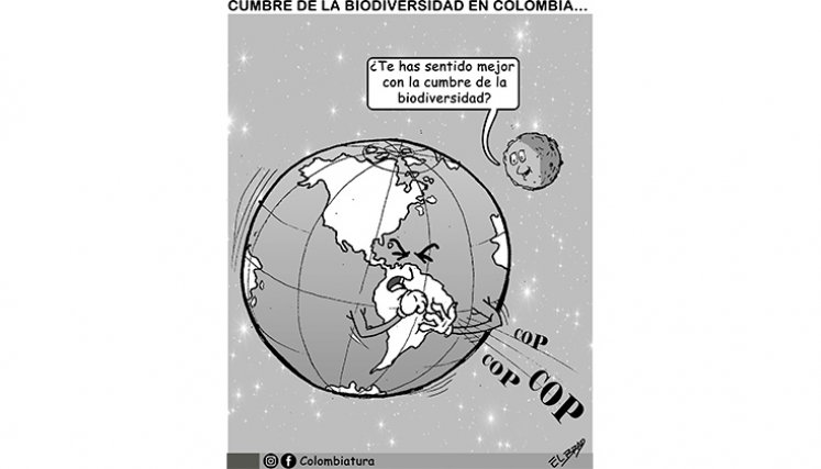 Caricatura @Colombiatura