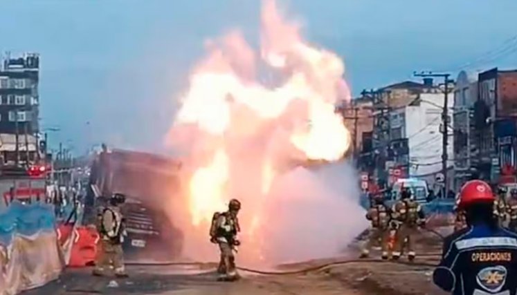 Explosión Bogotá