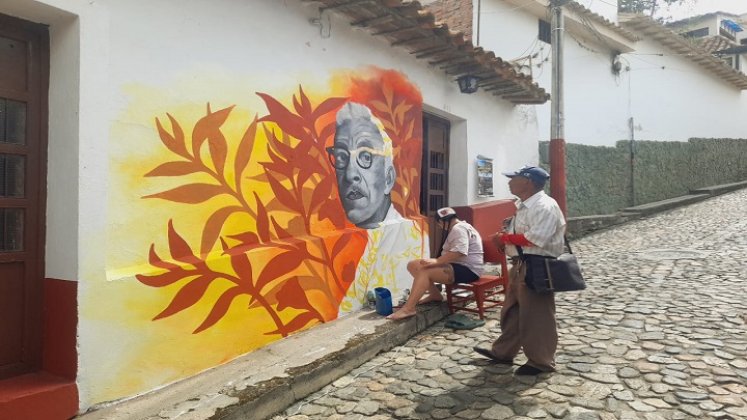 A mediados de noviembre se darán cita en Ocaña 15 artistas durante el Primer Festival Internacional de muralismo. / Foto cortesía: La Opinión.