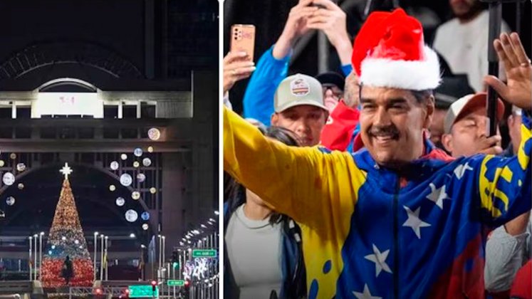 Nicolás Maduro y navidad