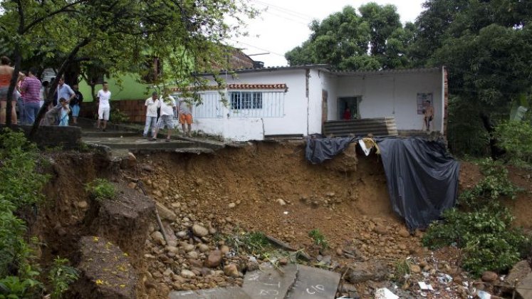 En el sector han ocurrido varios deslizamientos de tierra. / Foto: Archivo.