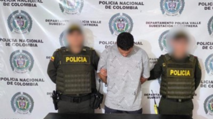 Jonathan Alexis Mora fue capturado en la vía que conecta a los municipios de Pradera y Palmira en el Valle del Cauca.