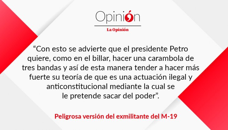 Peligrosa versión del exmilitante del M-19