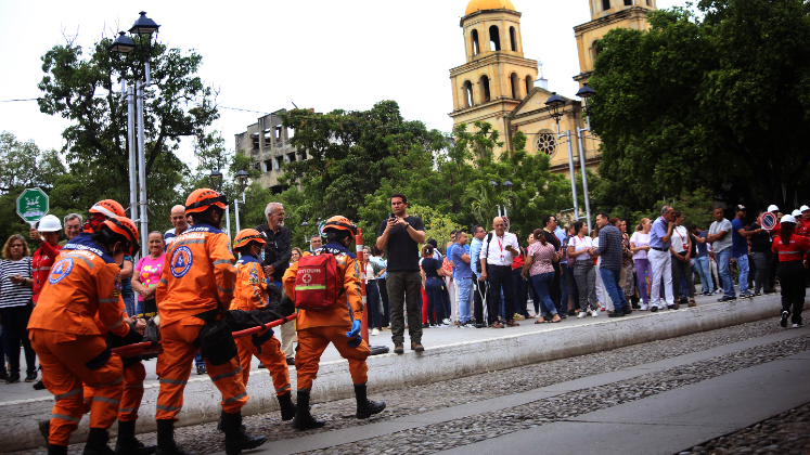 Exitosa jornada del simulacro nacional en Cúcuta y Norte de Santander.