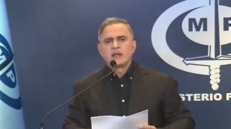 El fiscal general de Venezuela, Tarek William Saab, hizo la acusación desde su cuenta de Instagram./ Foto: Redes sociales