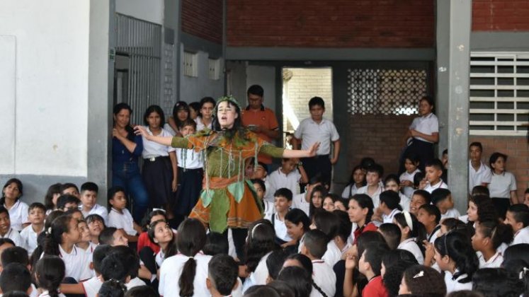 Cuatro instituciones educativas en los barrios periféricos de Cúcuta abrirán las puertas al Proyecto Teatro Circular País. / Foto: Cortesía.