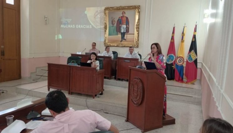Sesión de la comisión de Hacienda de la Asamblea/Foto Orlando Carvajal/La Opinión