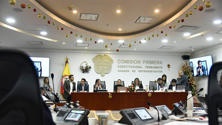 Comisión primera de la cámara