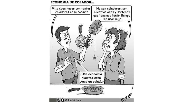 Economía de colador