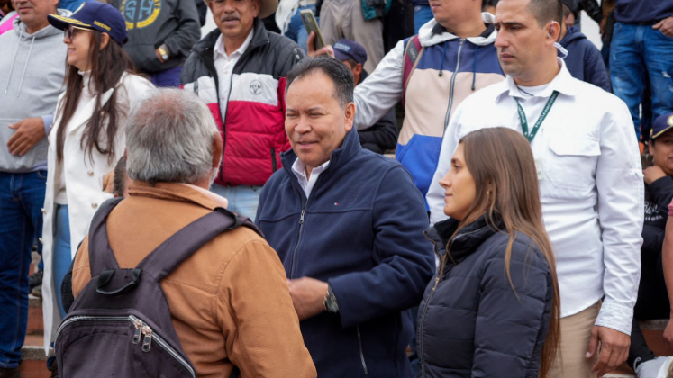 El gobernador William Villamizar visitó Chitagá este fin de semana.